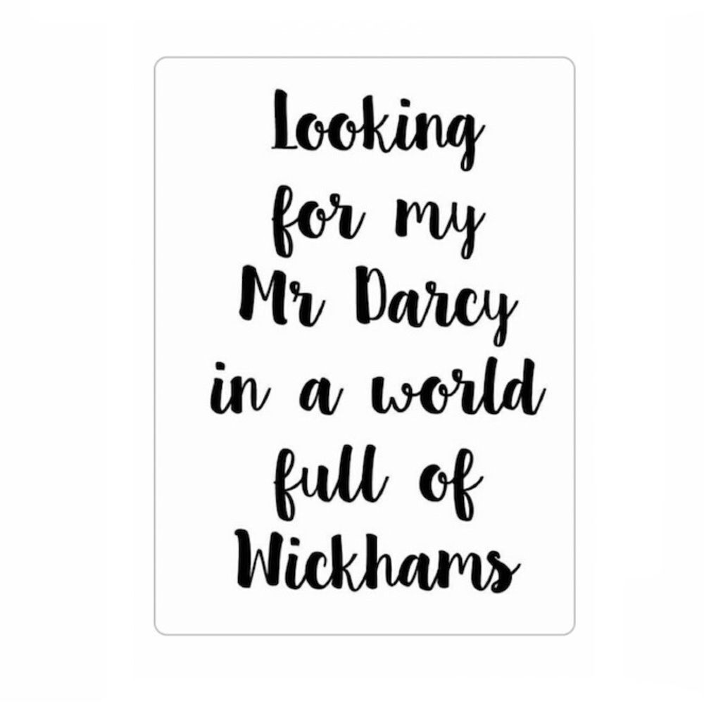 Looking for Mr Darcy Magnet